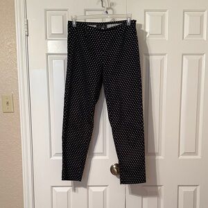 B&W polka dot pants
